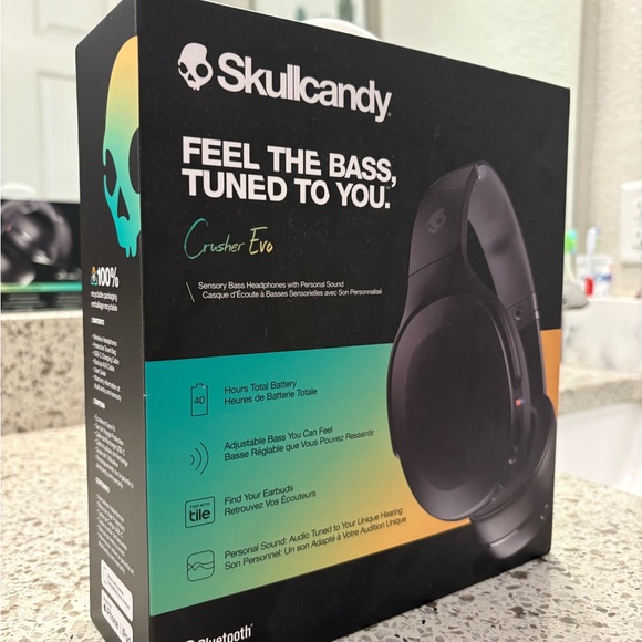 Skullcandy Crusher Evo Wireless Headphones - Picture 2 of 6